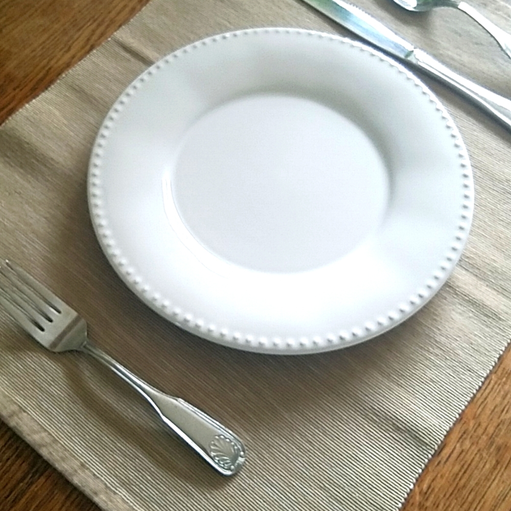 Set of 6 natural woven placemats